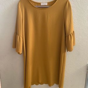 Mustard Dress